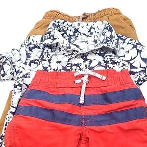 Gap Baby short, Carter Pants and Old Navy Poloshirt